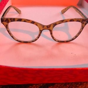 👓 Cat Eye Leopard Print Eyeglasses 👓